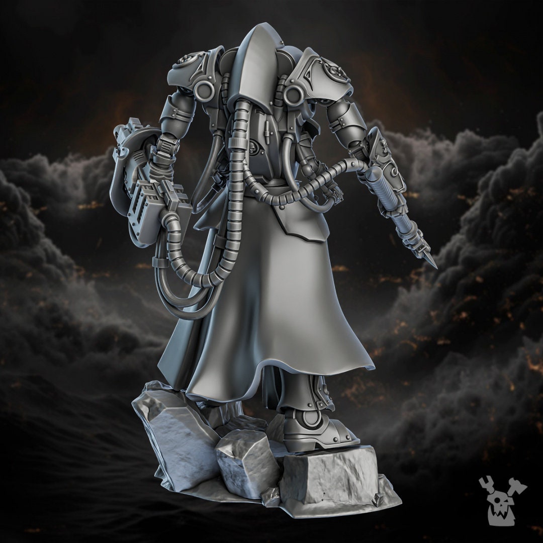 3d Printed Exosuit Saint by DakkaDakka Miniatures