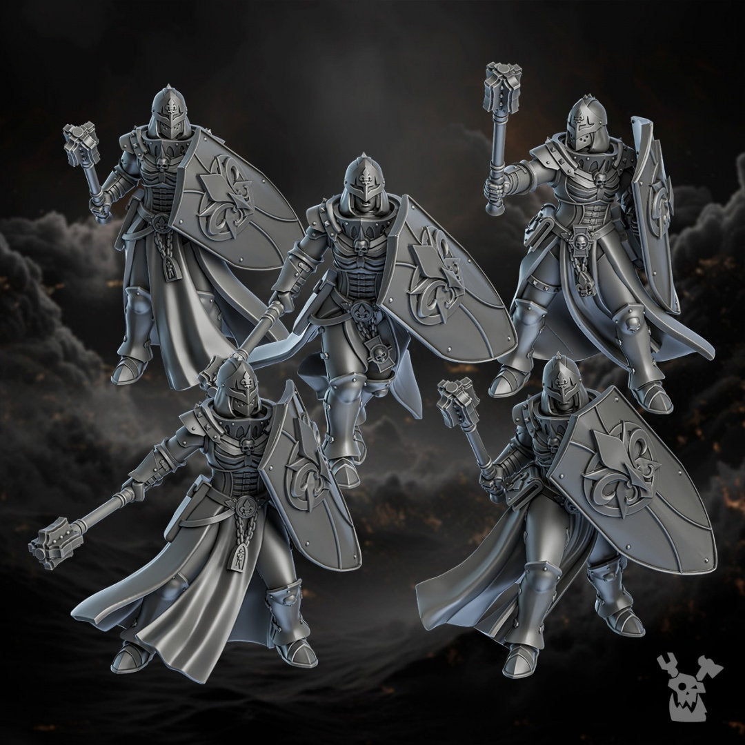 3d Printed Sisters of Redemption by DakkaDakka Miniatures