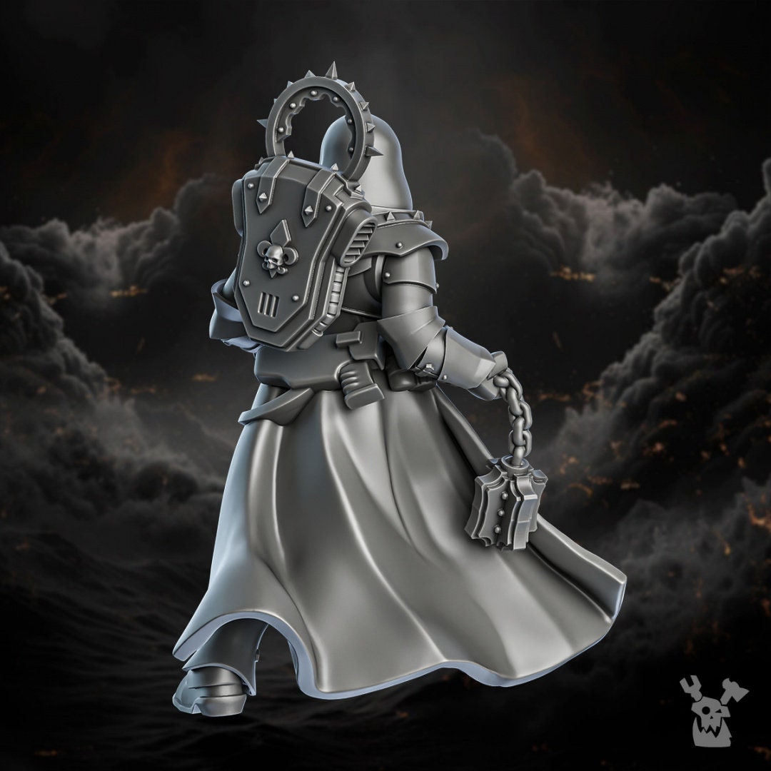 3d Printed Magistrate Sister by DakkaDakka Miniatures