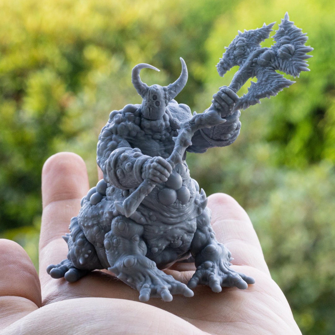 3D Printed Plague Brother Pestilence by Dark Gods Miniatures