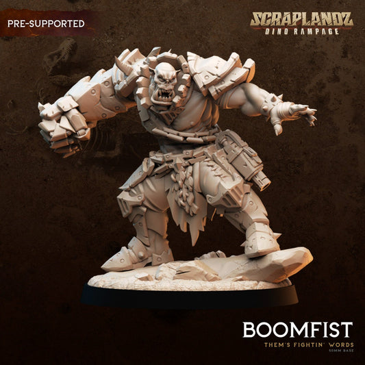 3D Printed Boomfist by Dark Gods Miniatures