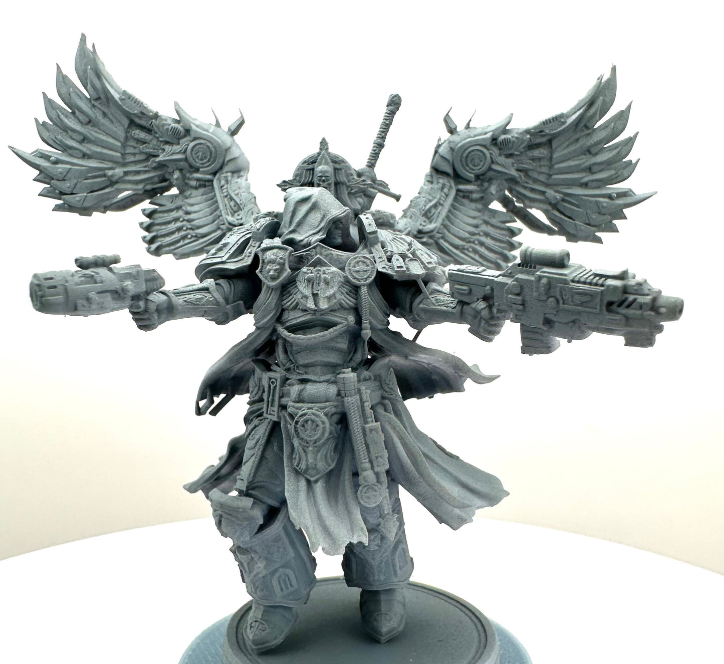 3D Printed Cowled Angel by 3DArtGuy Miniatures