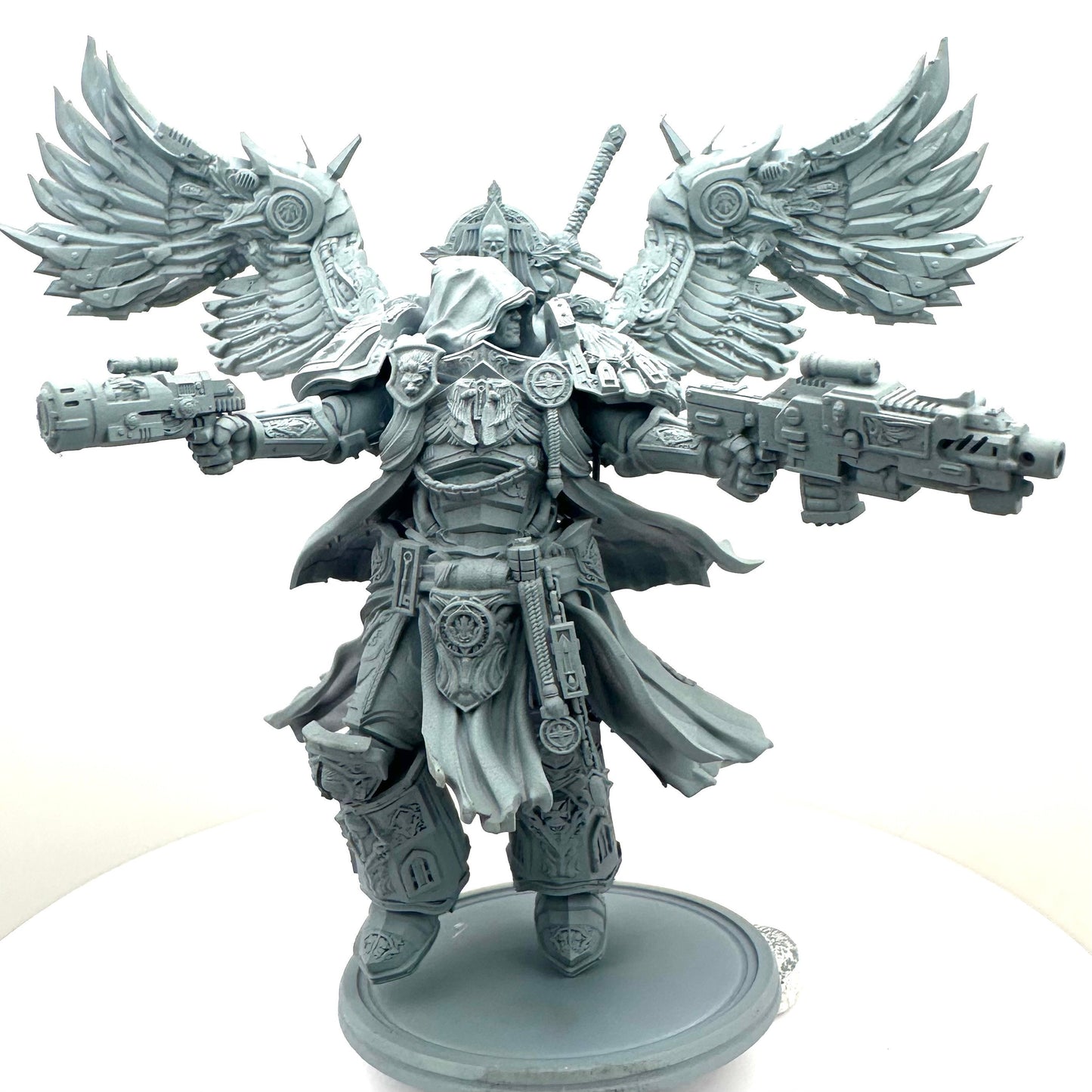 3D Printed Cowled Angel by 3DArtGuy Miniatures