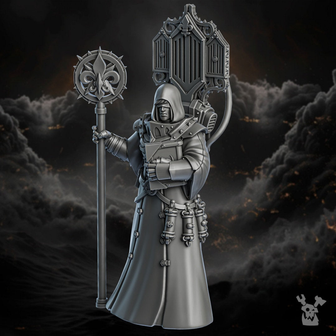 3d Printed Order of Repentance Herald by DakkaDakka Miniatures