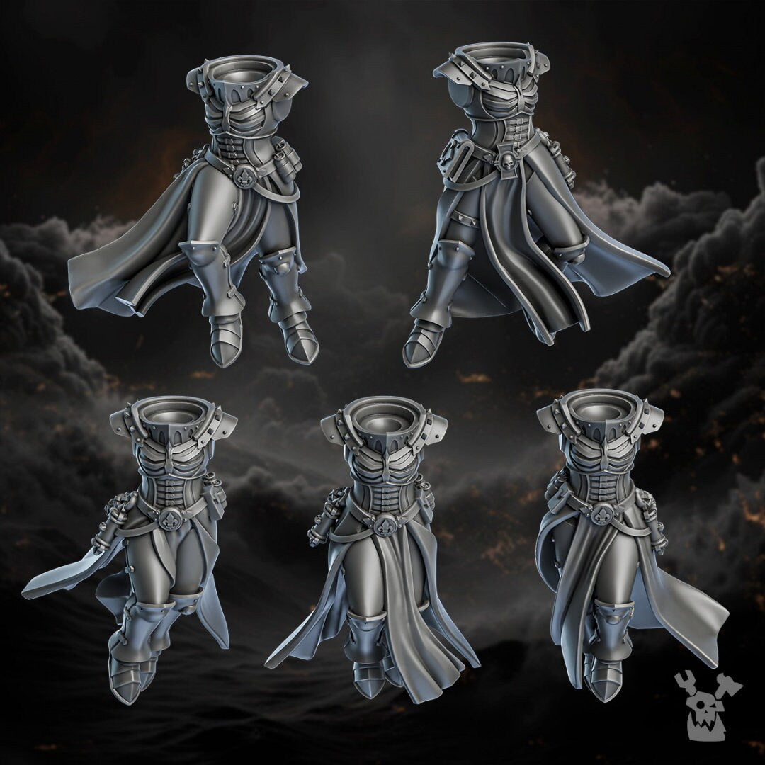 3d Printed Retribution Angels Build Kit by DakkaDakka Miniatures