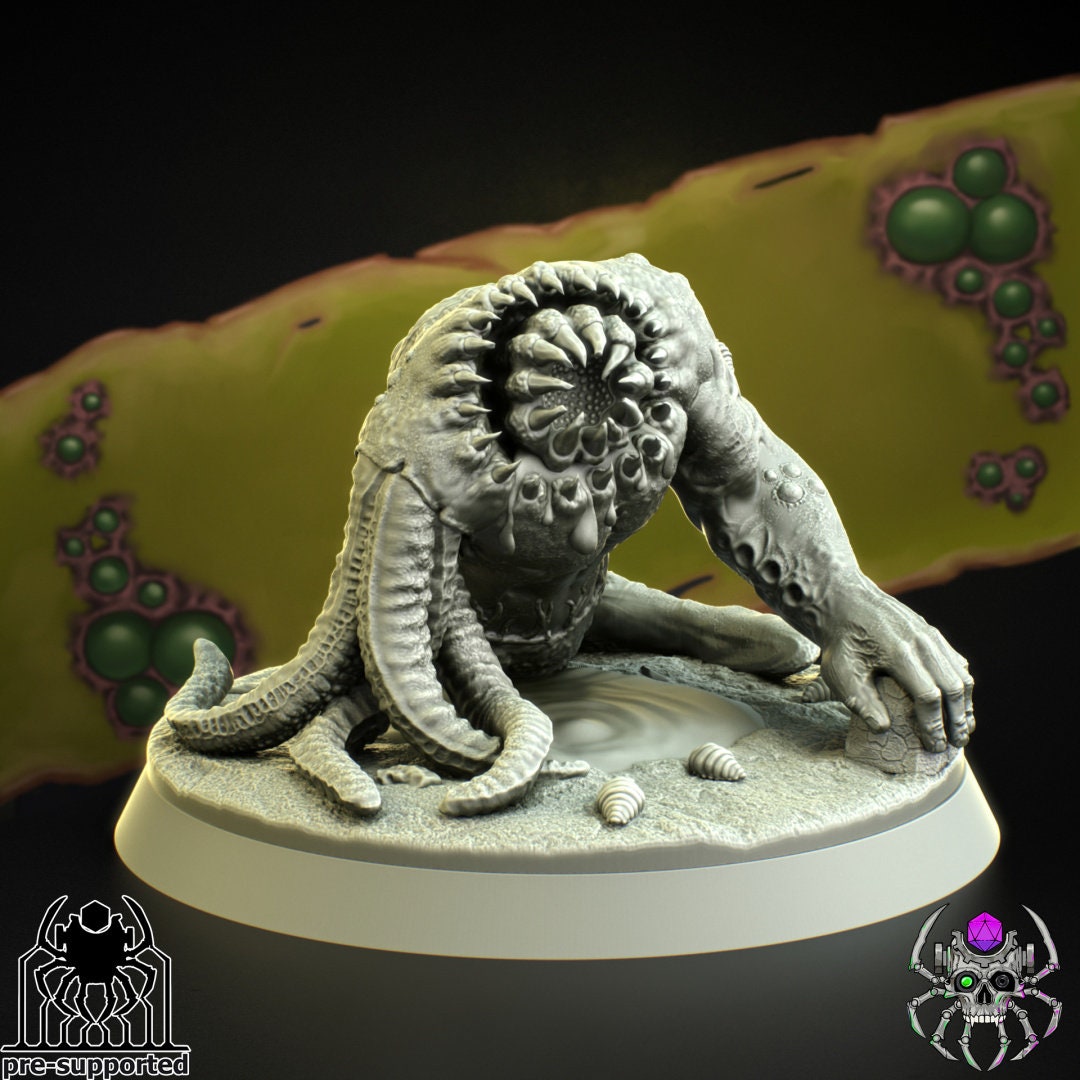 3D Printed Plague Abomination by EightLegs Miniatures