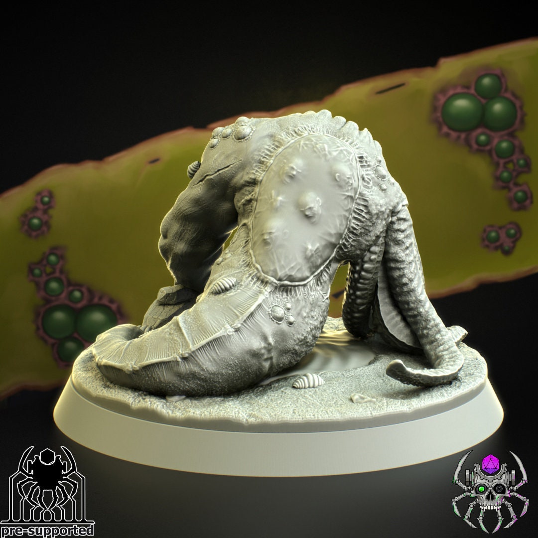 3D Printed Plague Abomination by EightLegs Miniatures