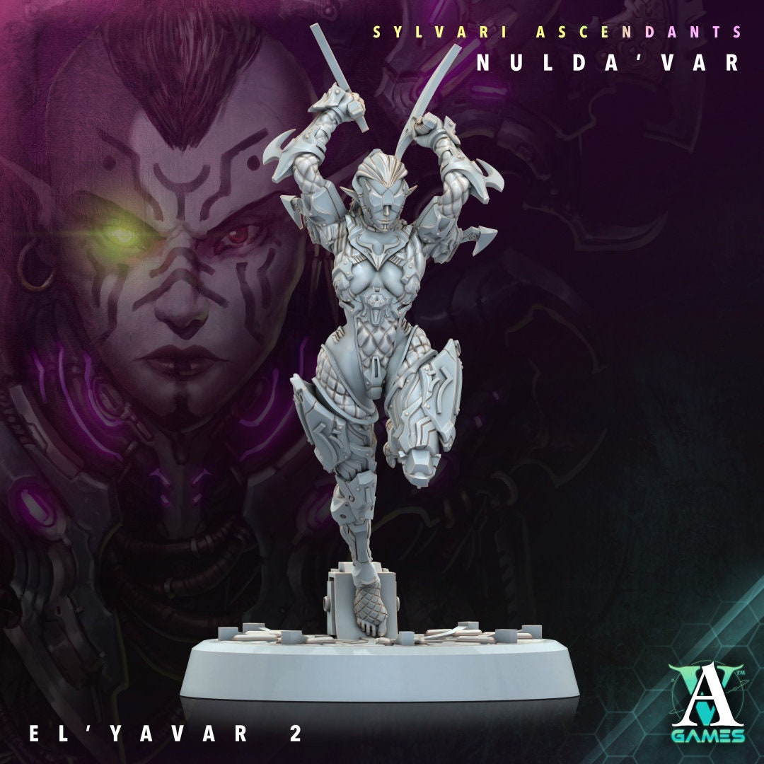 3D Printed El'Yavar by Archvillain Games