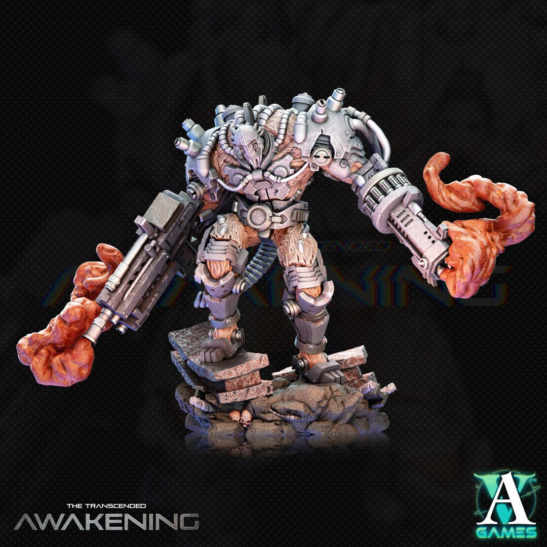 3D Printed Transcended Fleshgraft by Archvillain Games