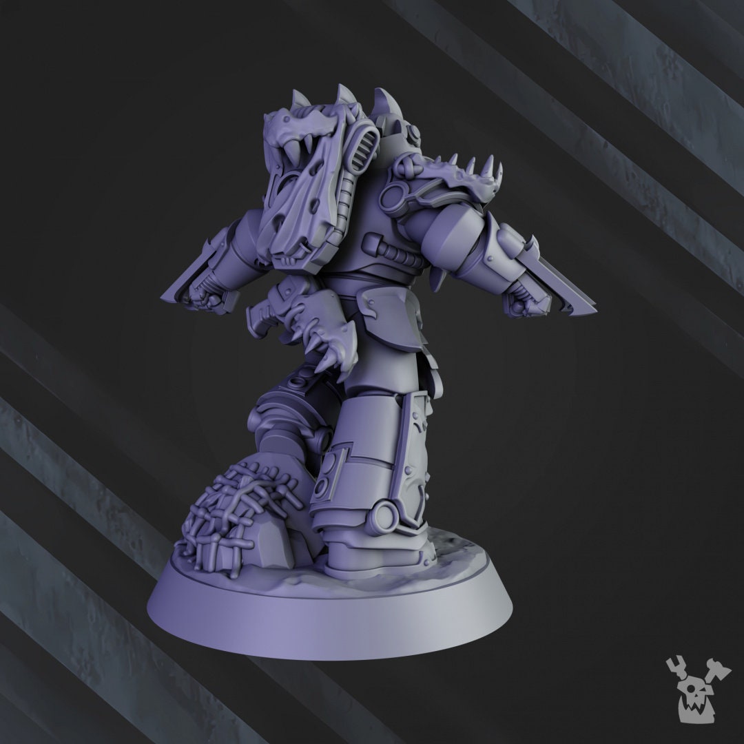 3d Printed Tangaroa the Ocean Beast by DakkaDakka Miniatures