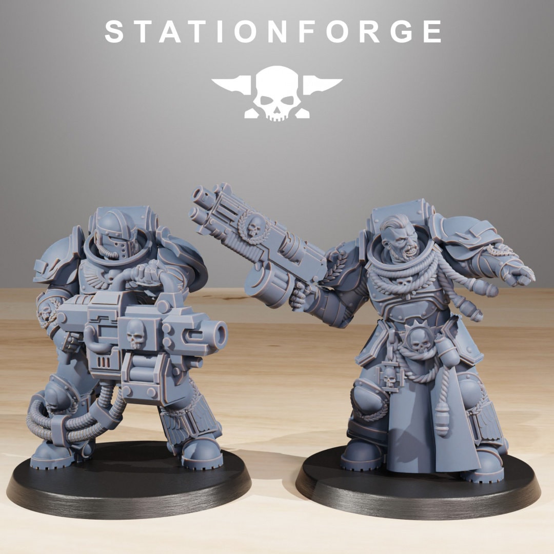 3D Printed Socratis Elites by StationForge Miniatures