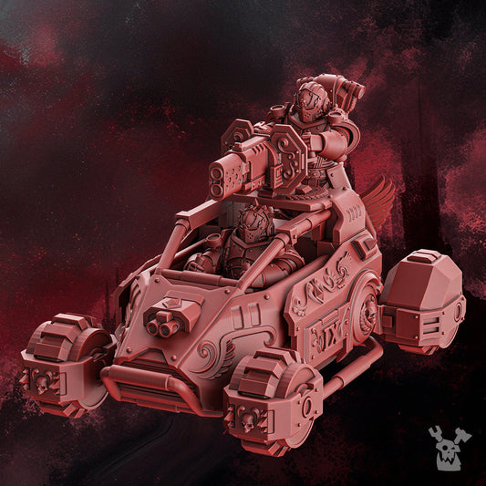 3d Printed Crimson Wings Buggy by DakkaDakka Miniatures