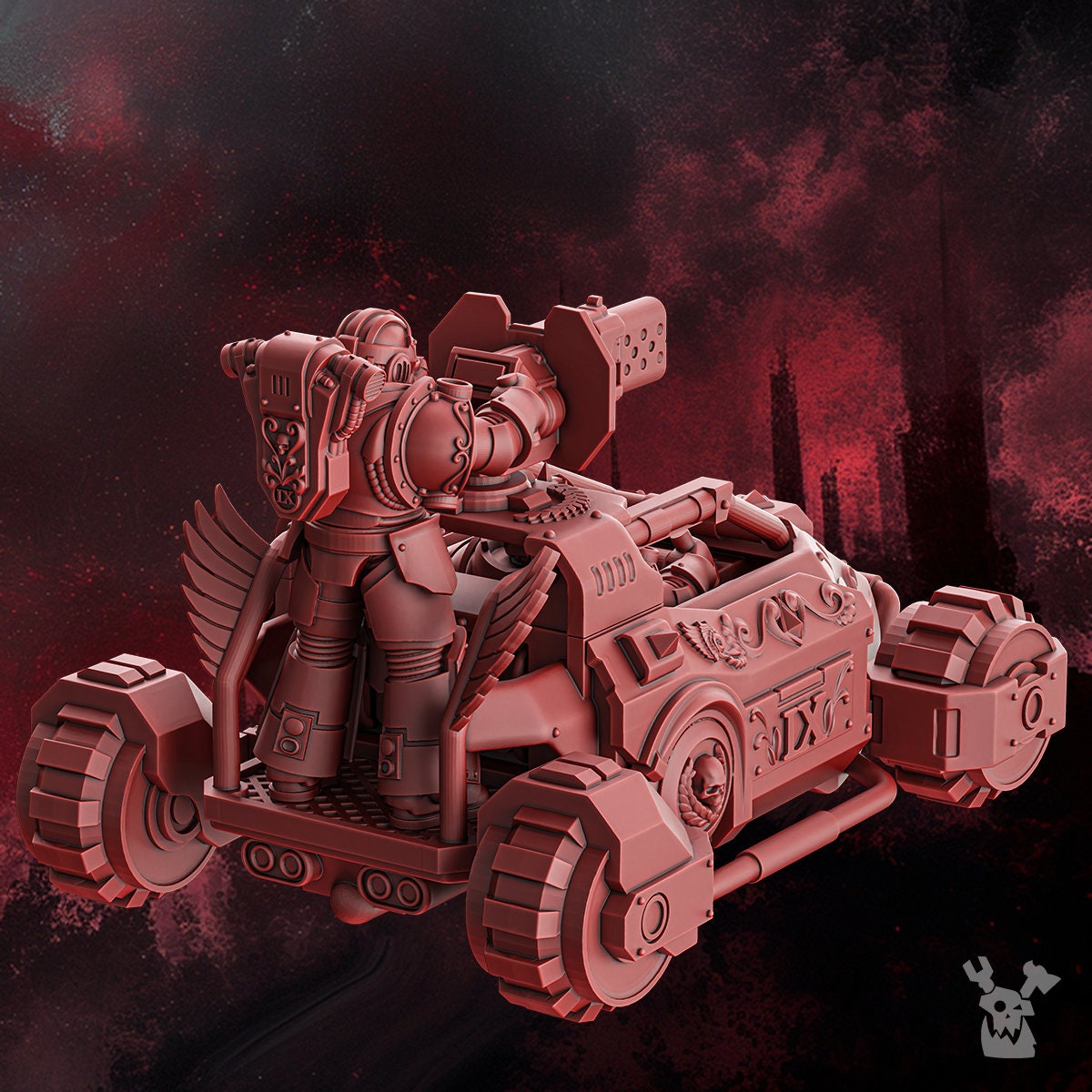 3d Printed Crimson Wings Buggy by DakkaDakka Miniatures