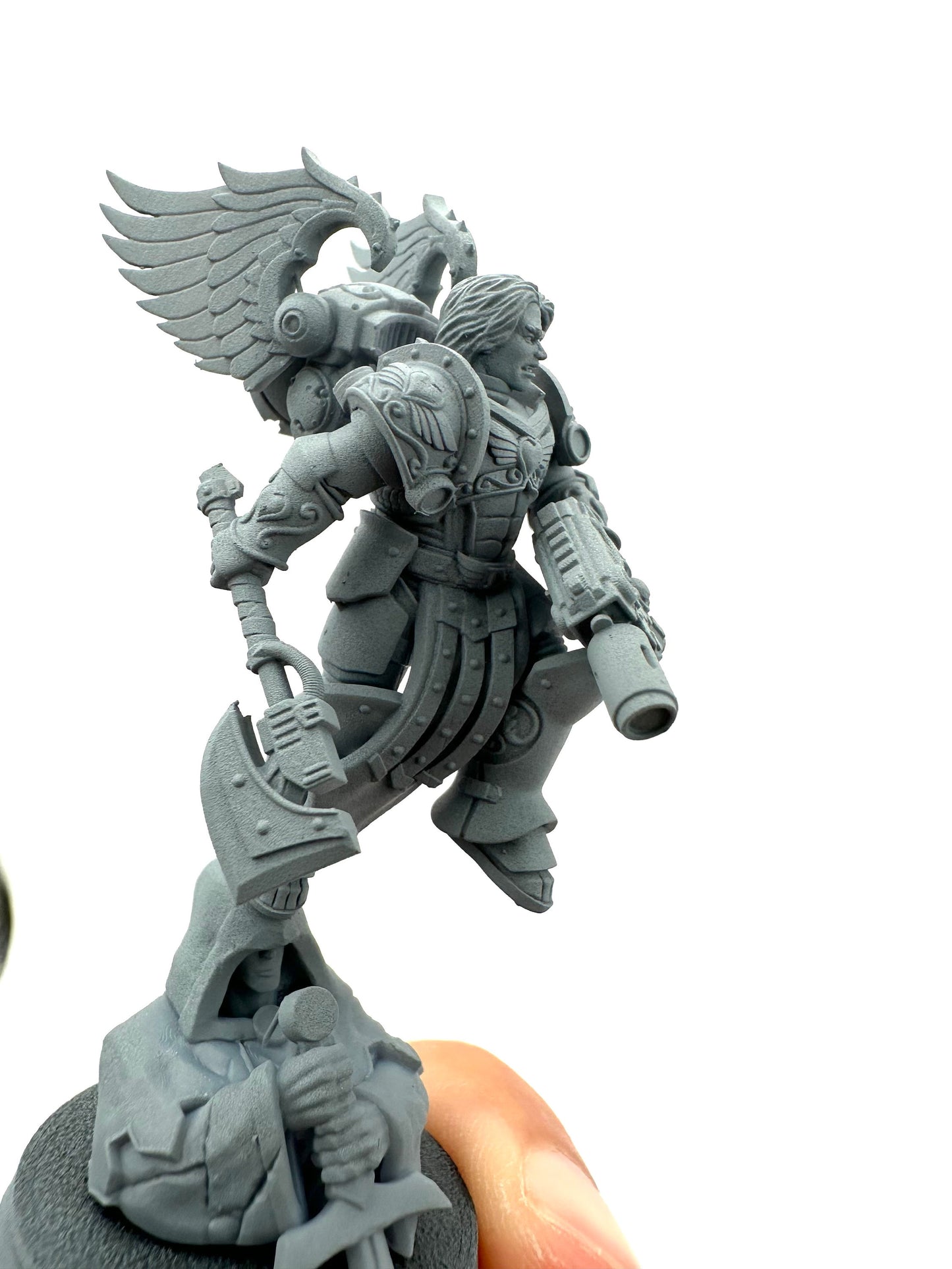 3d Printed Darius of the Crimson Wings by DakkaDakka Miniatures