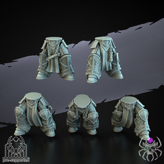 3D Printed Demon Hunters Legs by Eightlegs Miniatures