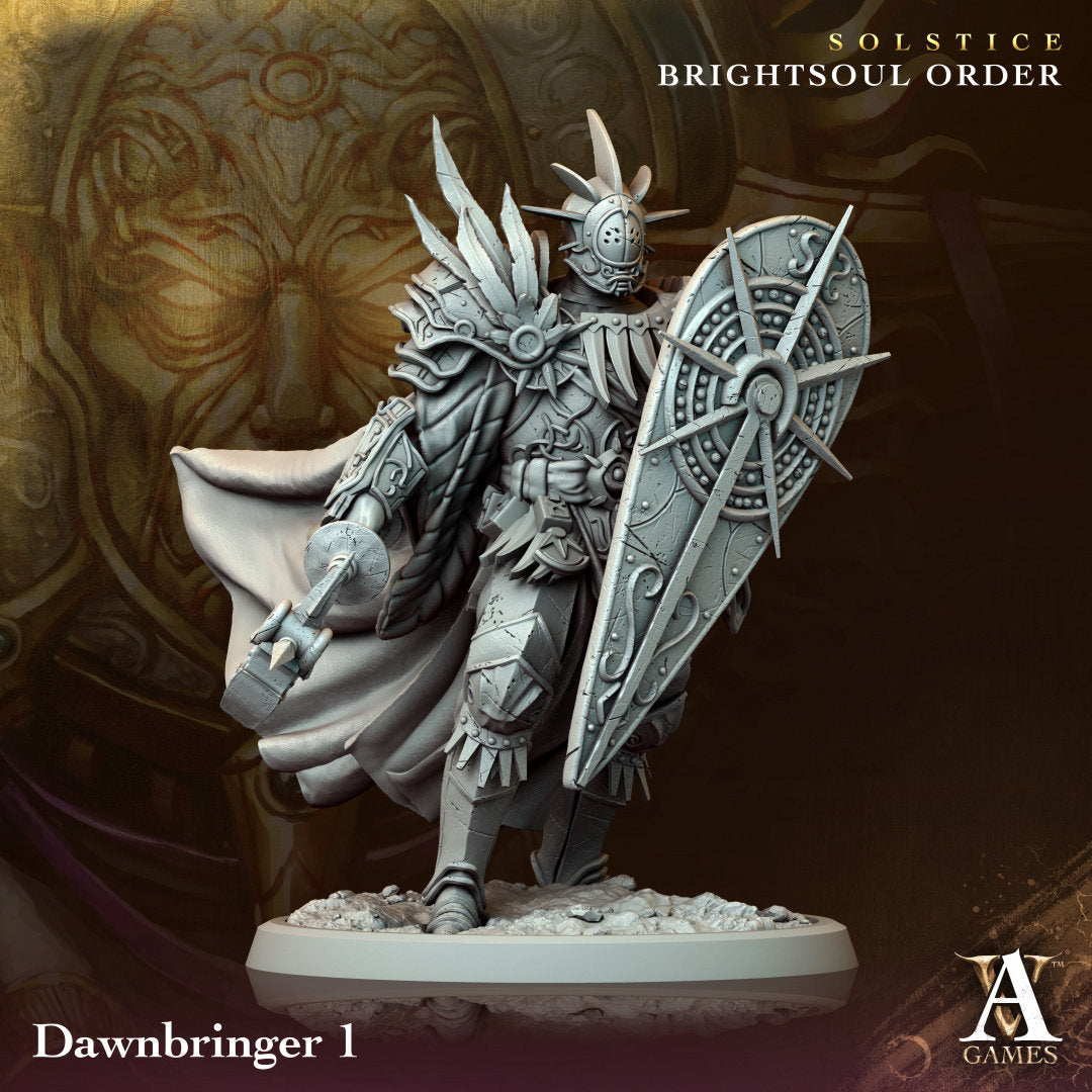 3D Printed Dawnbringer by Archvillain Games