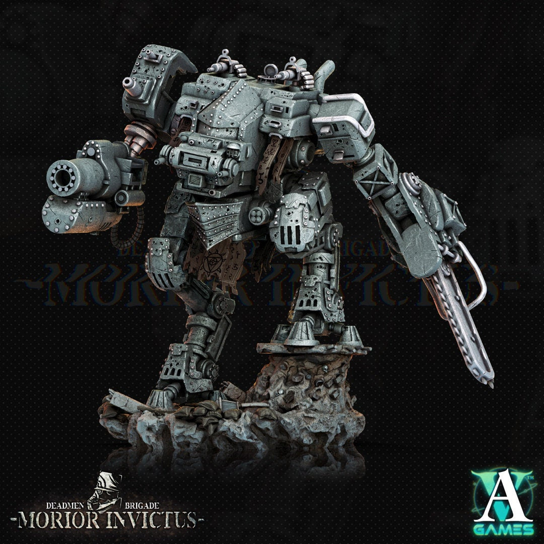 3D Printed Morior MK-18 Paladin by Archvillain Games