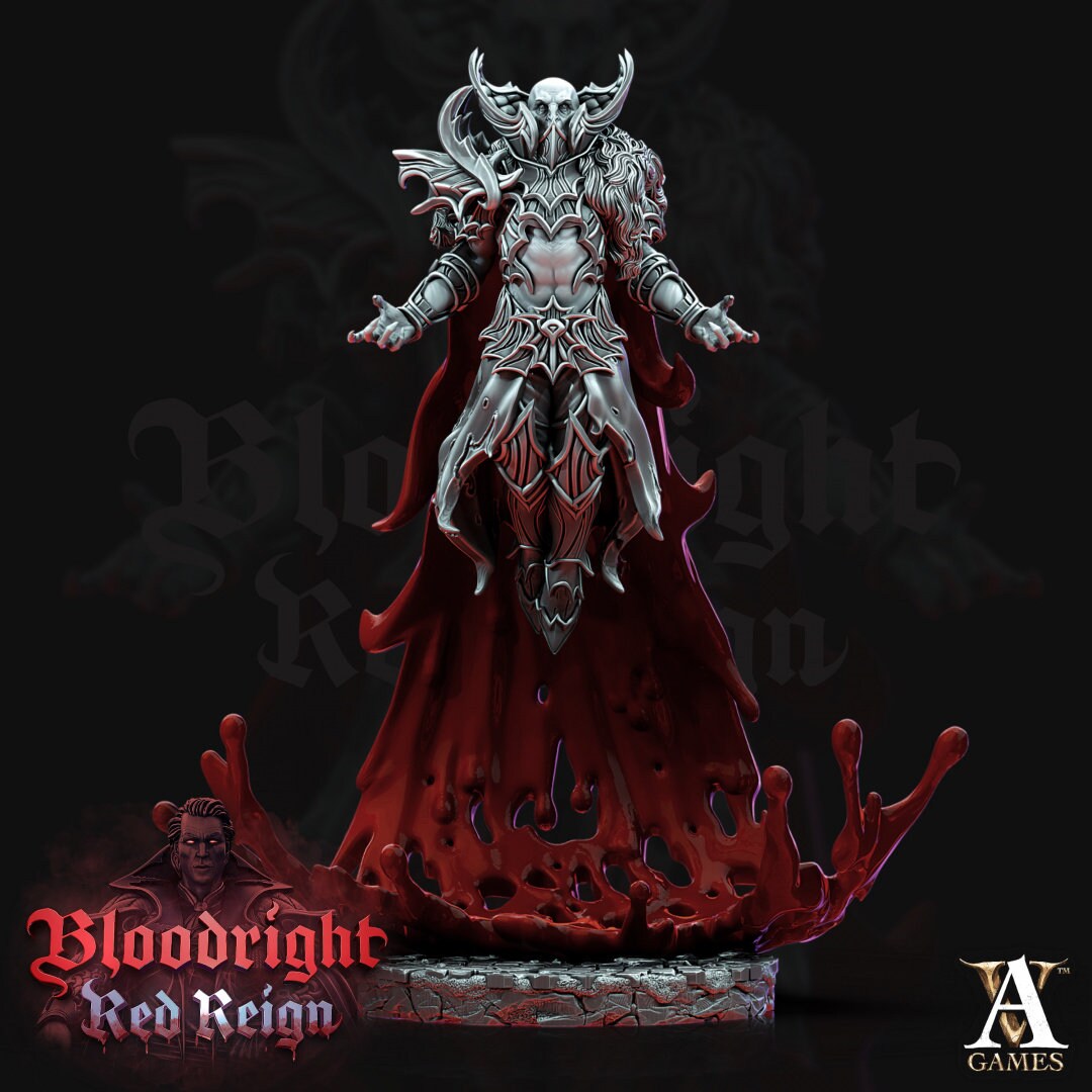 3D Printed Bloodcloak by Archvillain Games