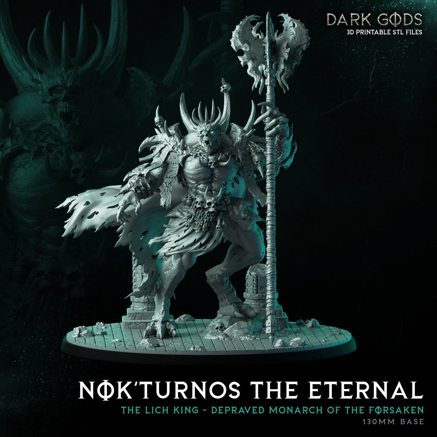 3D Printed Nokturnos The Eternal by Dark Gods Miniatures