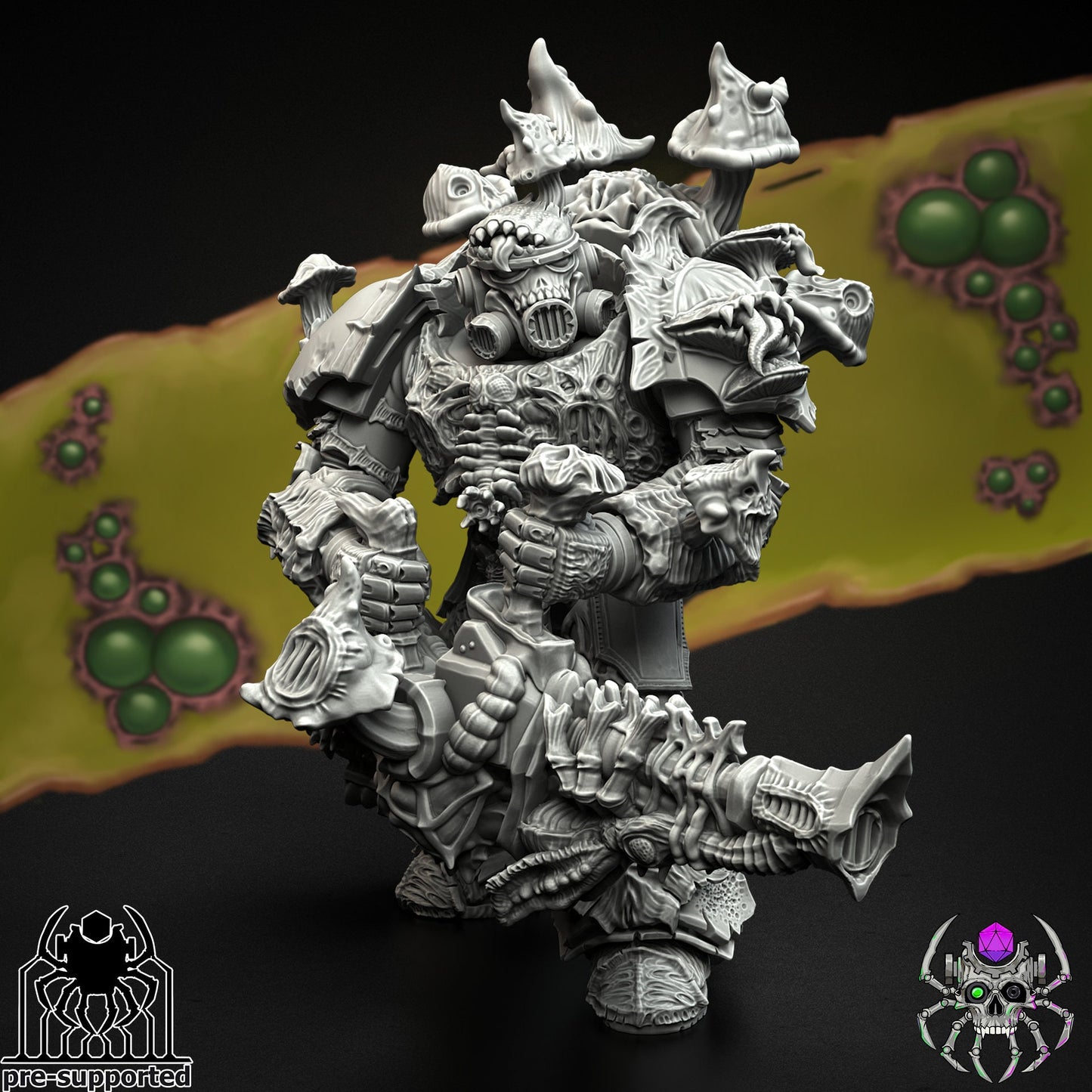 3D Printed Plague Bringer Battle Squad by EightLegsMiniatures