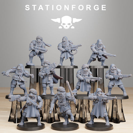 3D Printed GrimGuard Scorchers by StationForge Miniatures