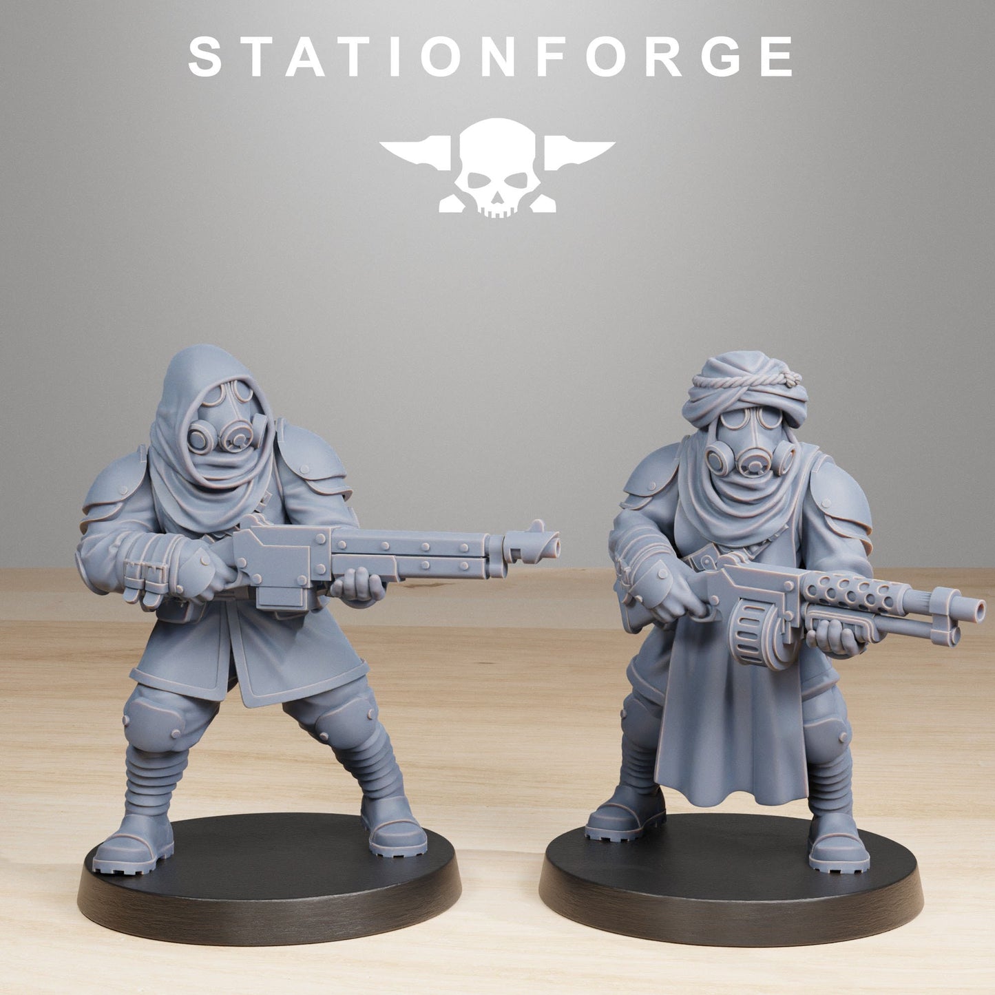 3D Printed GrimGuard Scorchers by StationForge Miniatures