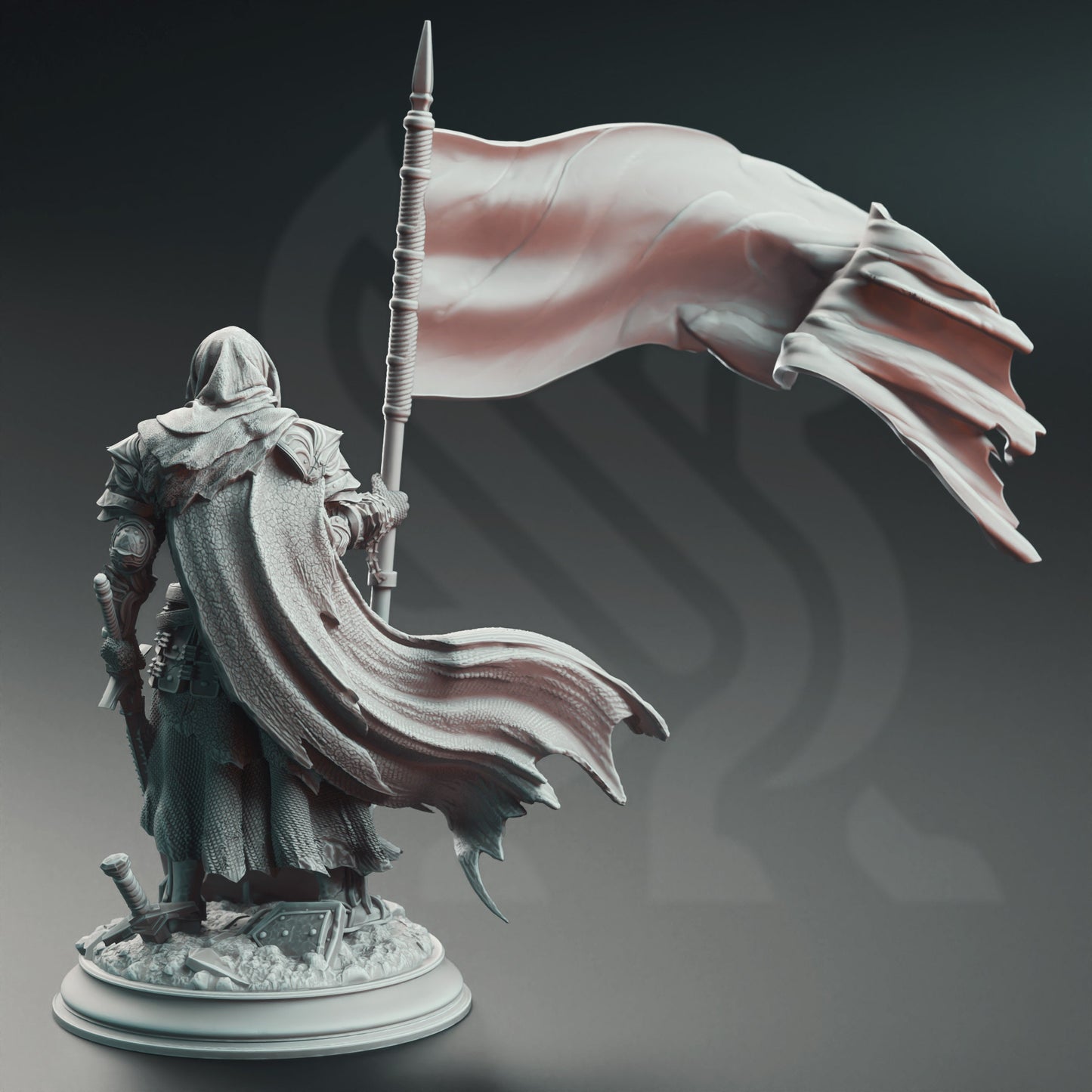 3D Printed Banner Knight by DM Stash