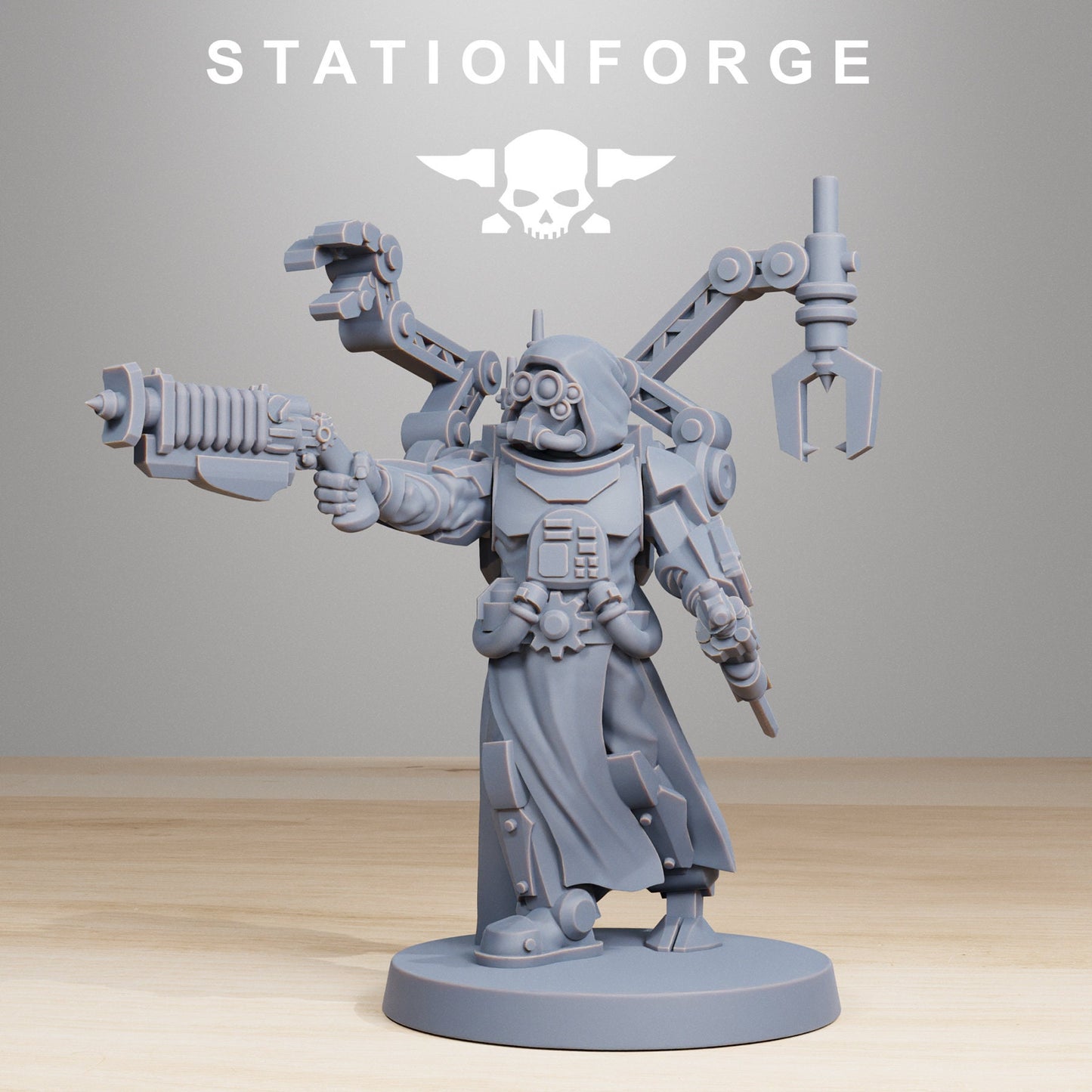 3D Printed Scavenger Vicars by StationForge Miniatures