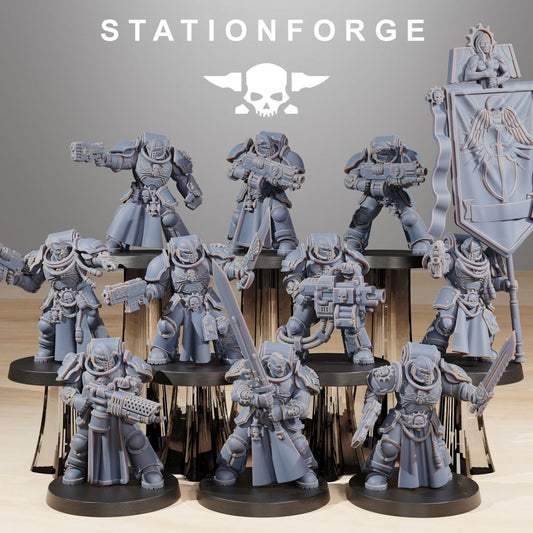 3D Printed Socratis Elites by StationForge Miniatures