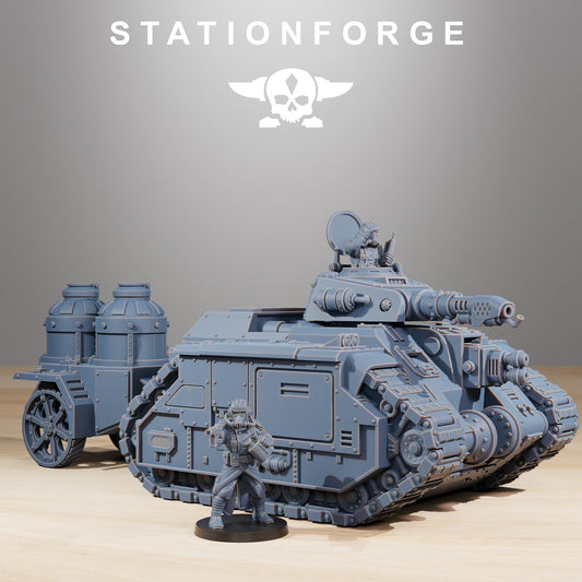 3D Printed GrimGuard Flame Tank by StationForge Miniatures