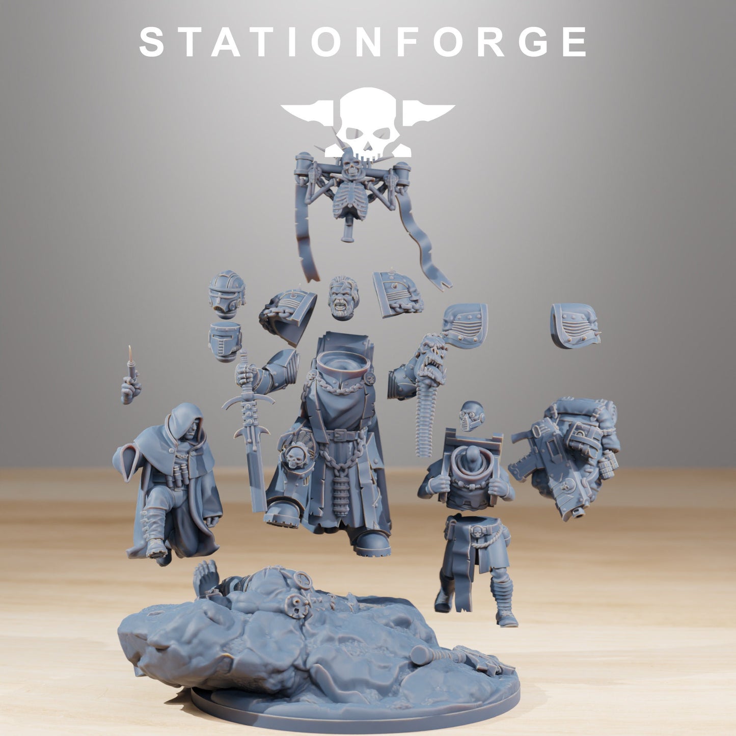 3D Printed Socratis Grand Master by StationForge Miniatures