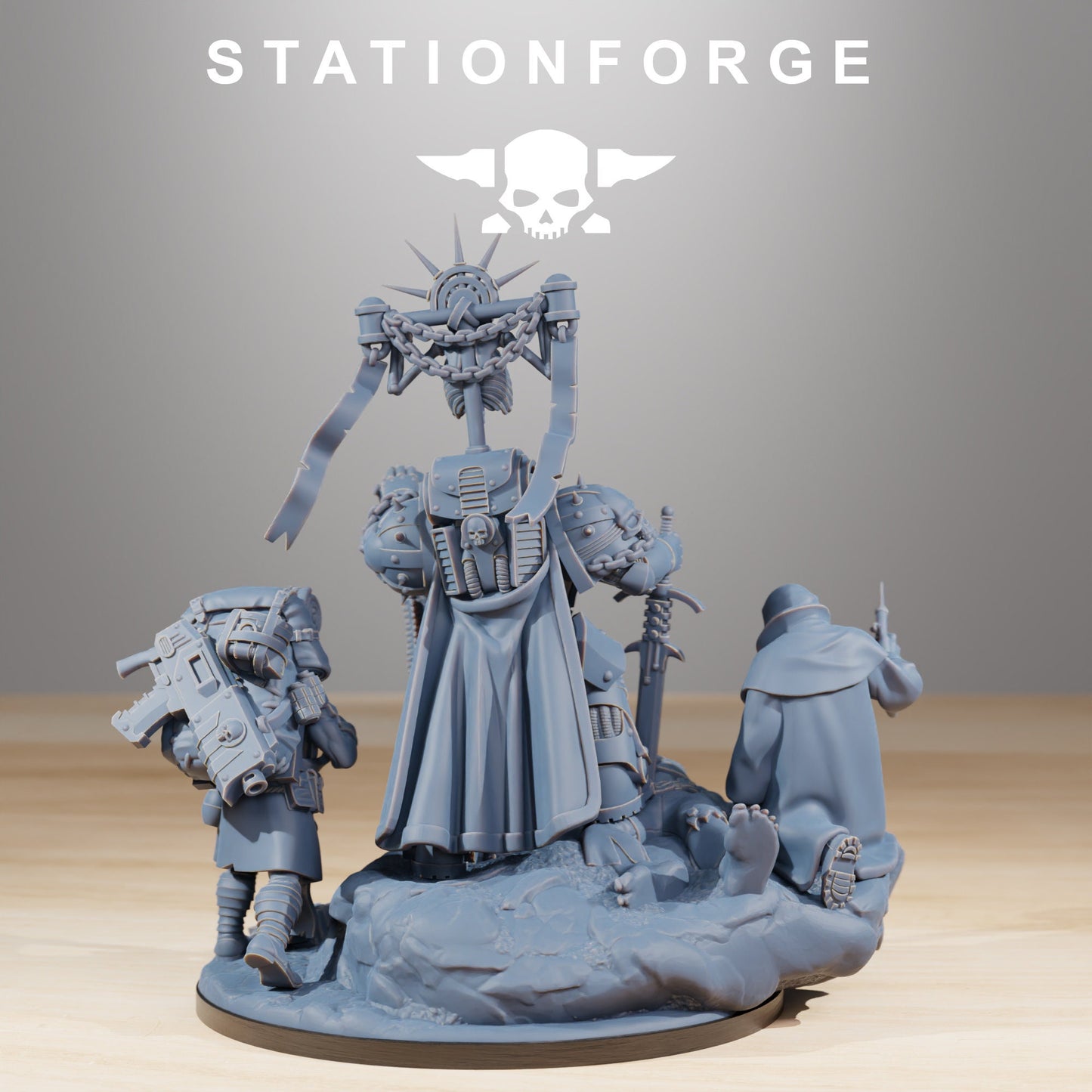 3D Printed Socratis Grand Master by StationForge Miniatures