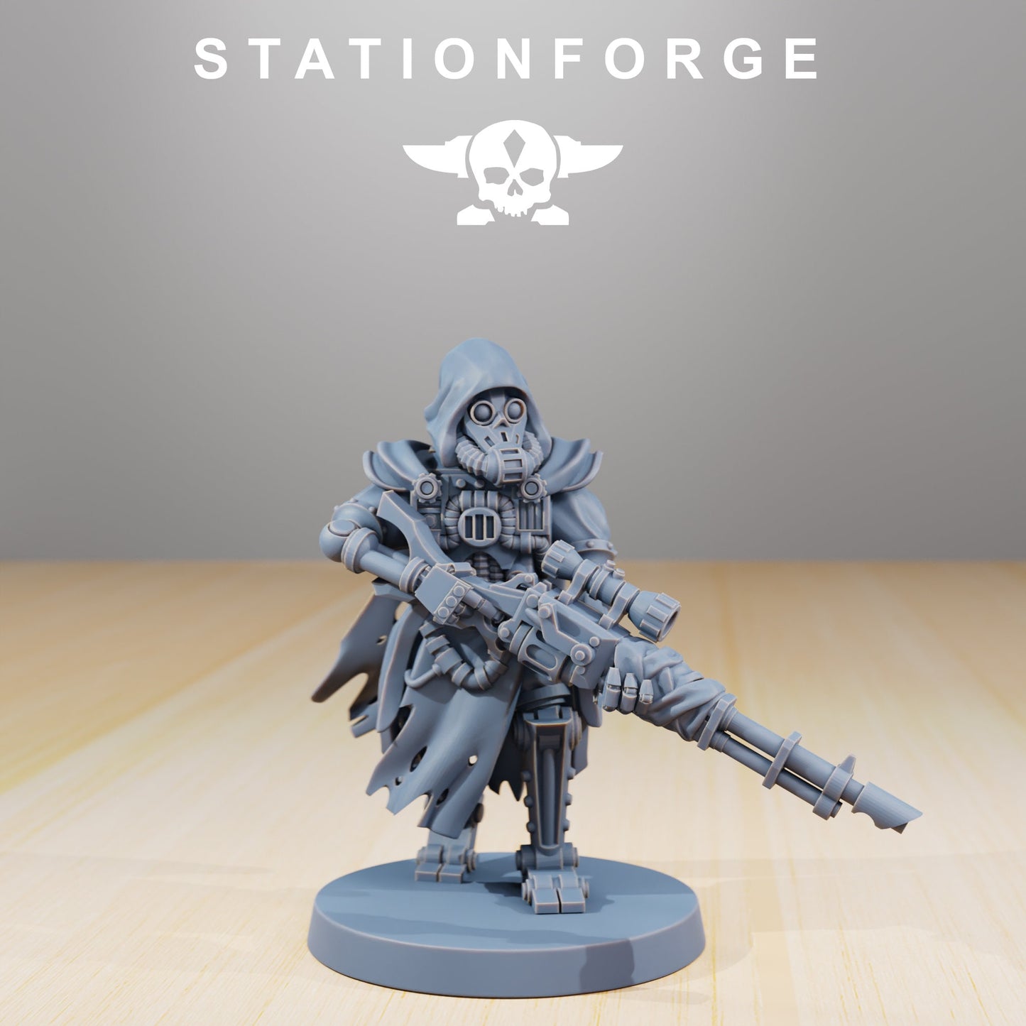 3D Printed Scavenger Defender Mk1 by StationForge Miniatures