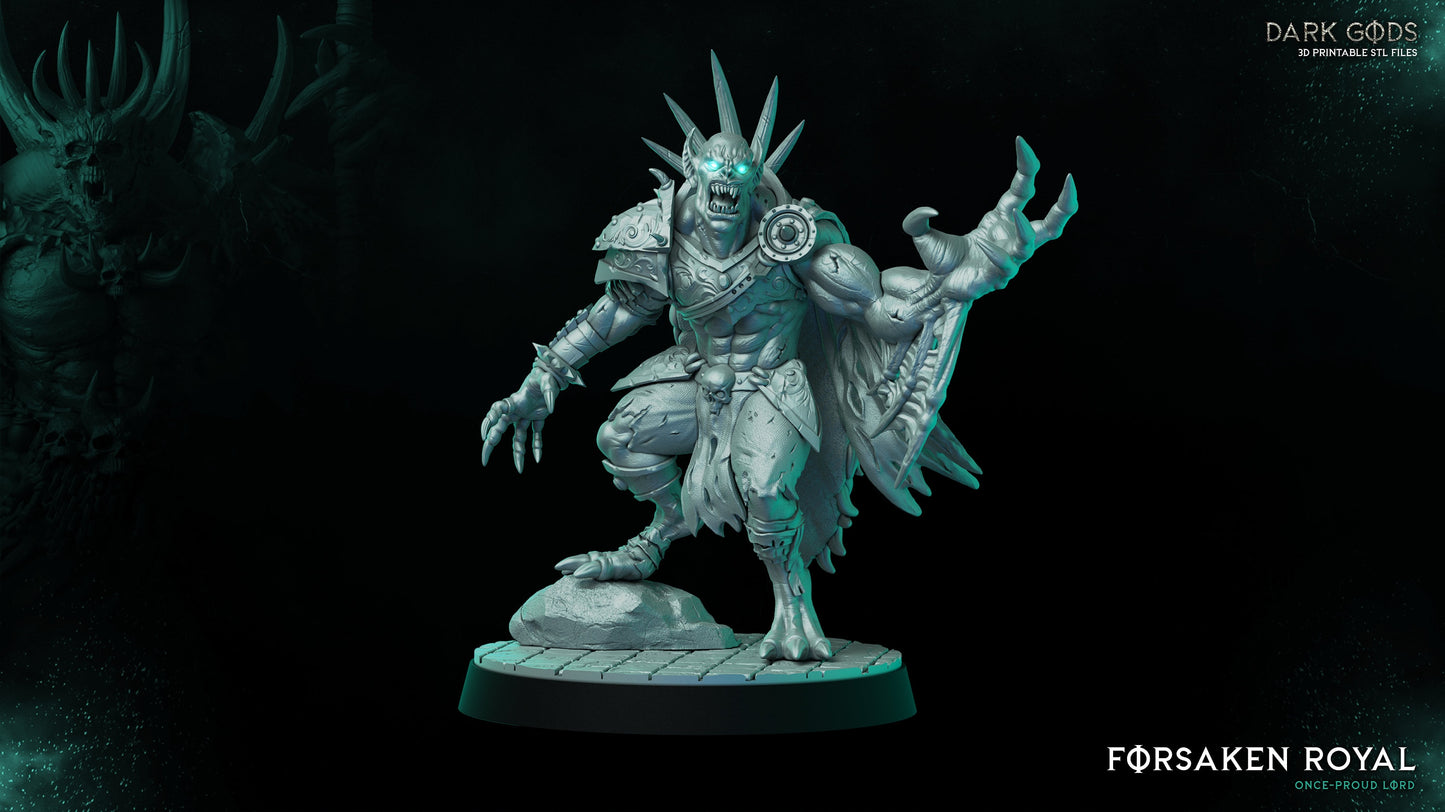 3D Printed Forsaken Lord by Dark Gods Miniatures