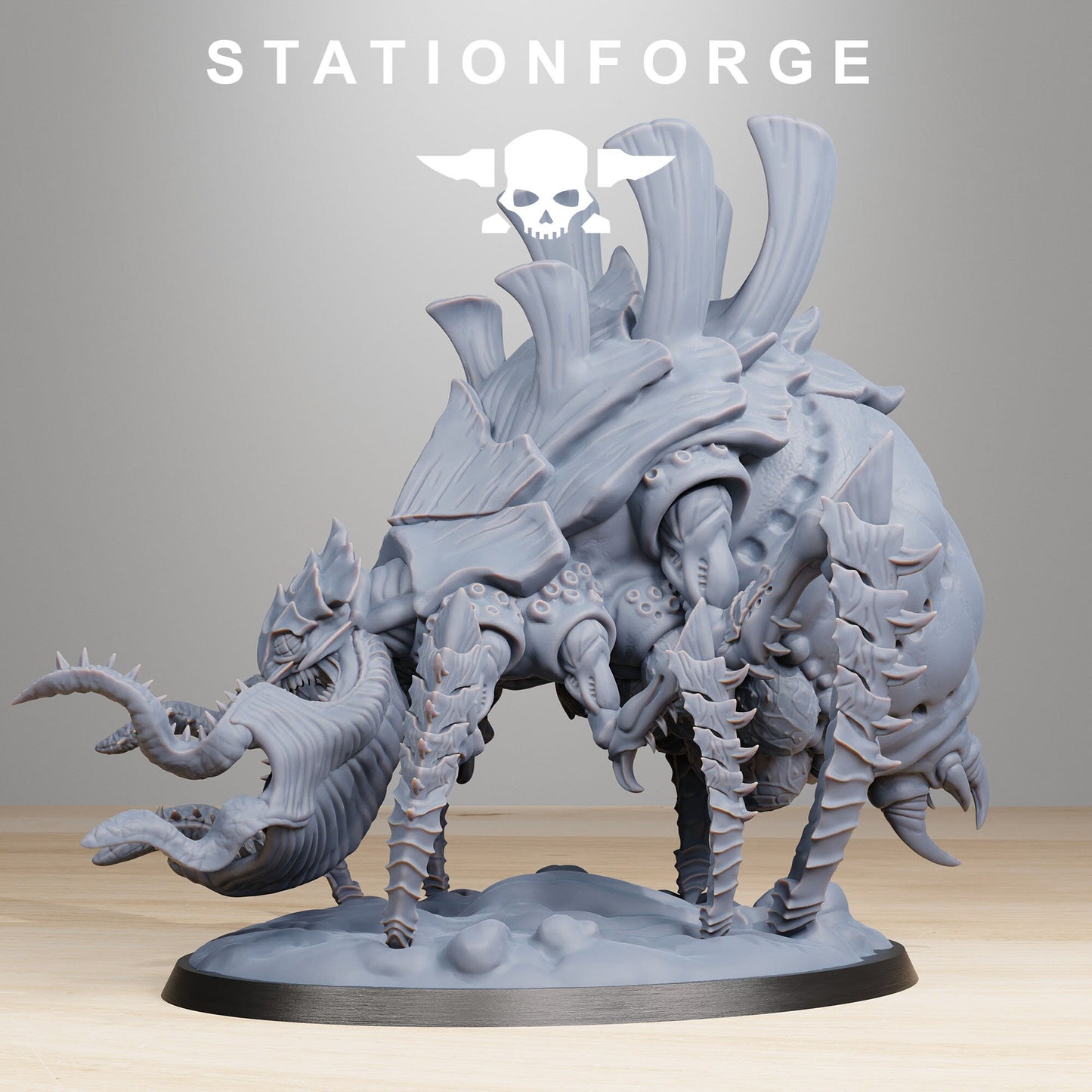 3D Printed Xenarid Acidsychor by StationForge Miniatures