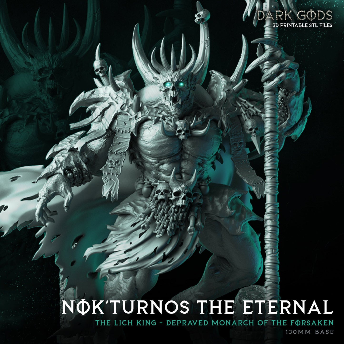 3D Printed Nokturnos The Eternal by Dark Gods Miniatures