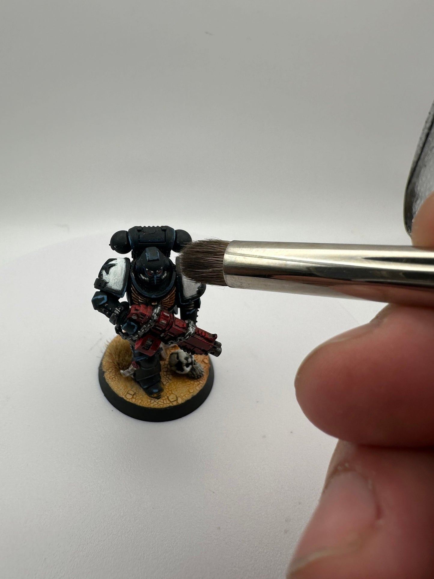 Miniature Painting Small Drybrush