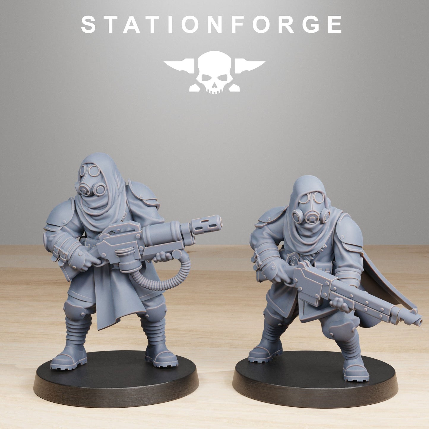 3D Printed GrimGuard Scorchers by StationForge Miniatures