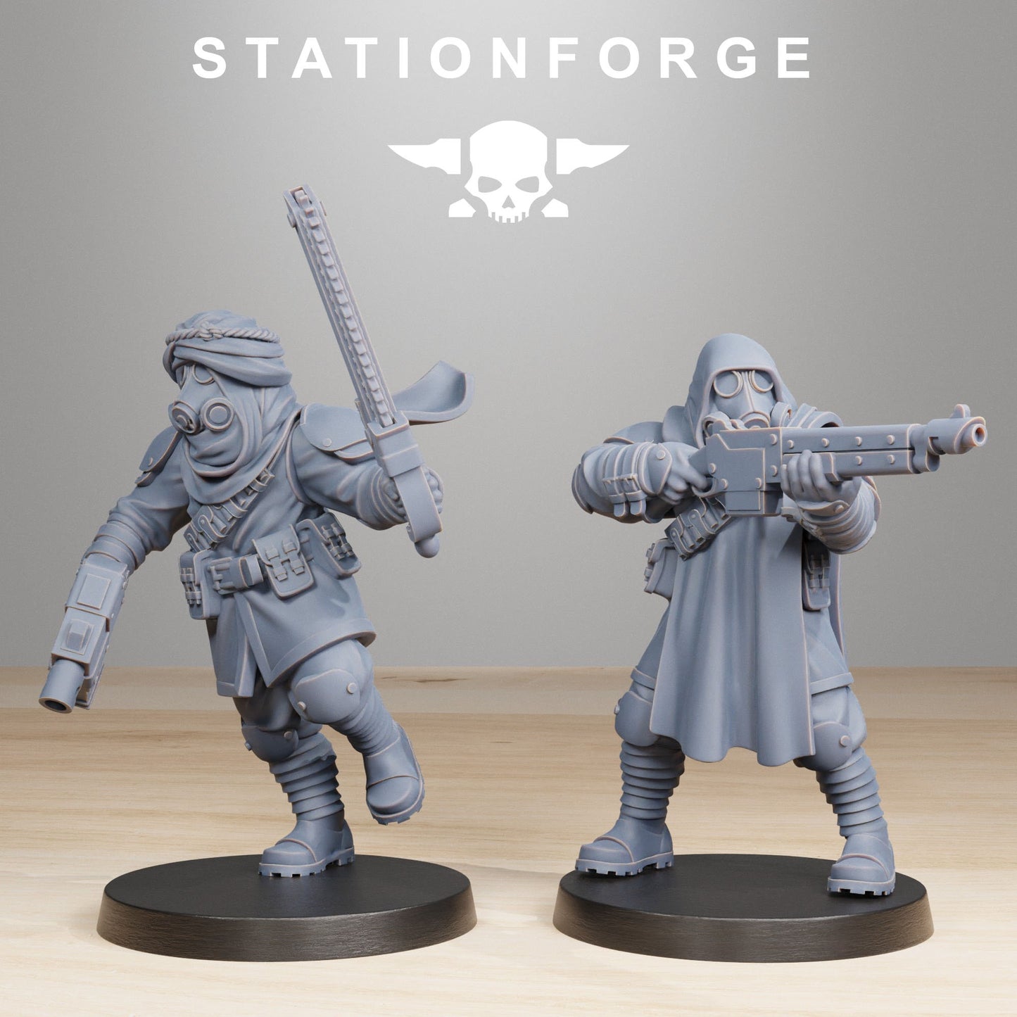 3D Printed GrimGuard Scorchers by StationForge Miniatures