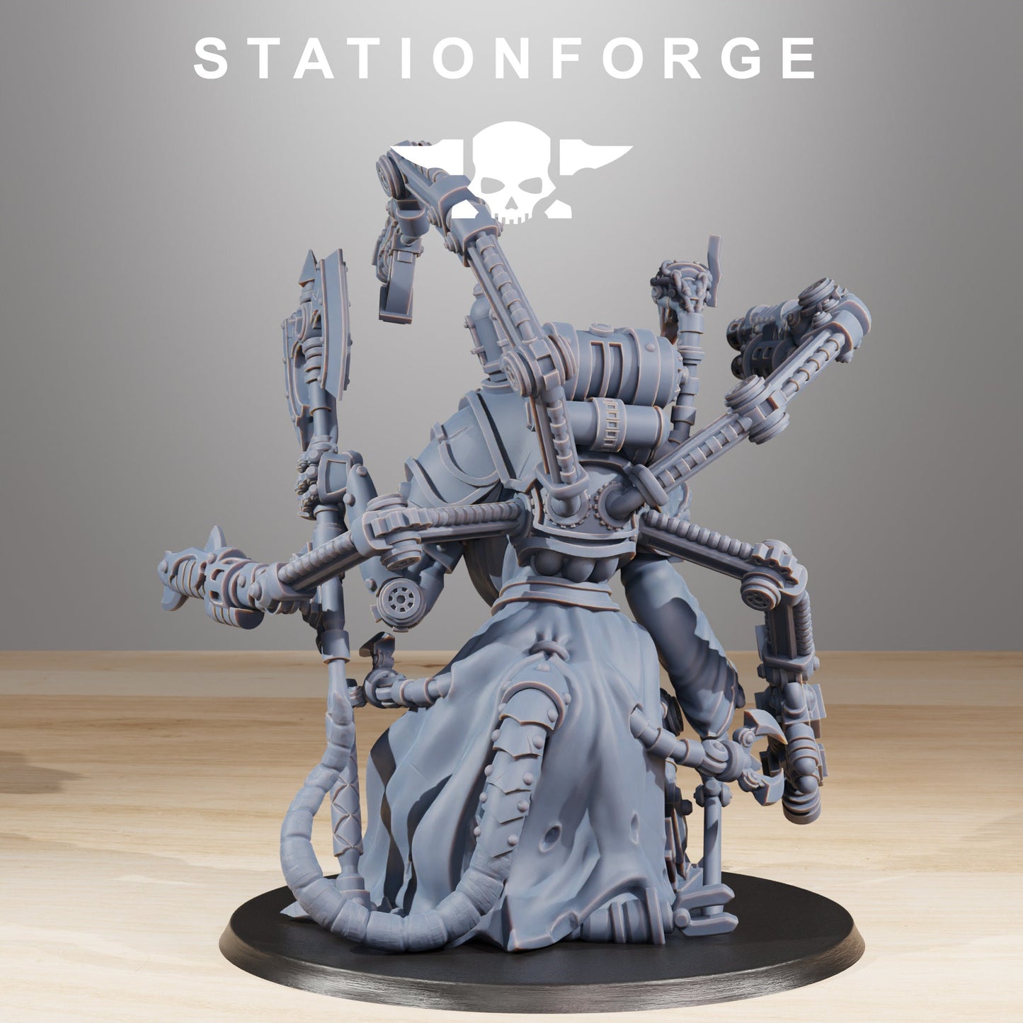 3D Printed Raticus Techer by StationForge Miniatures