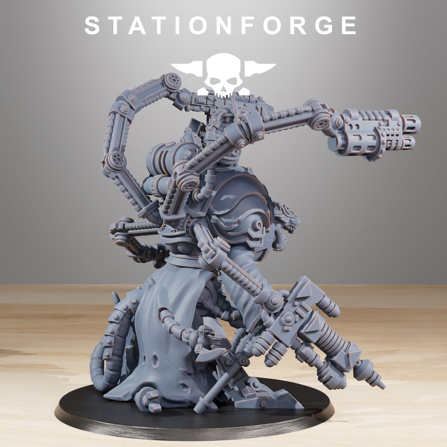 3D Printed Raticus Techer by StationForge Miniatures