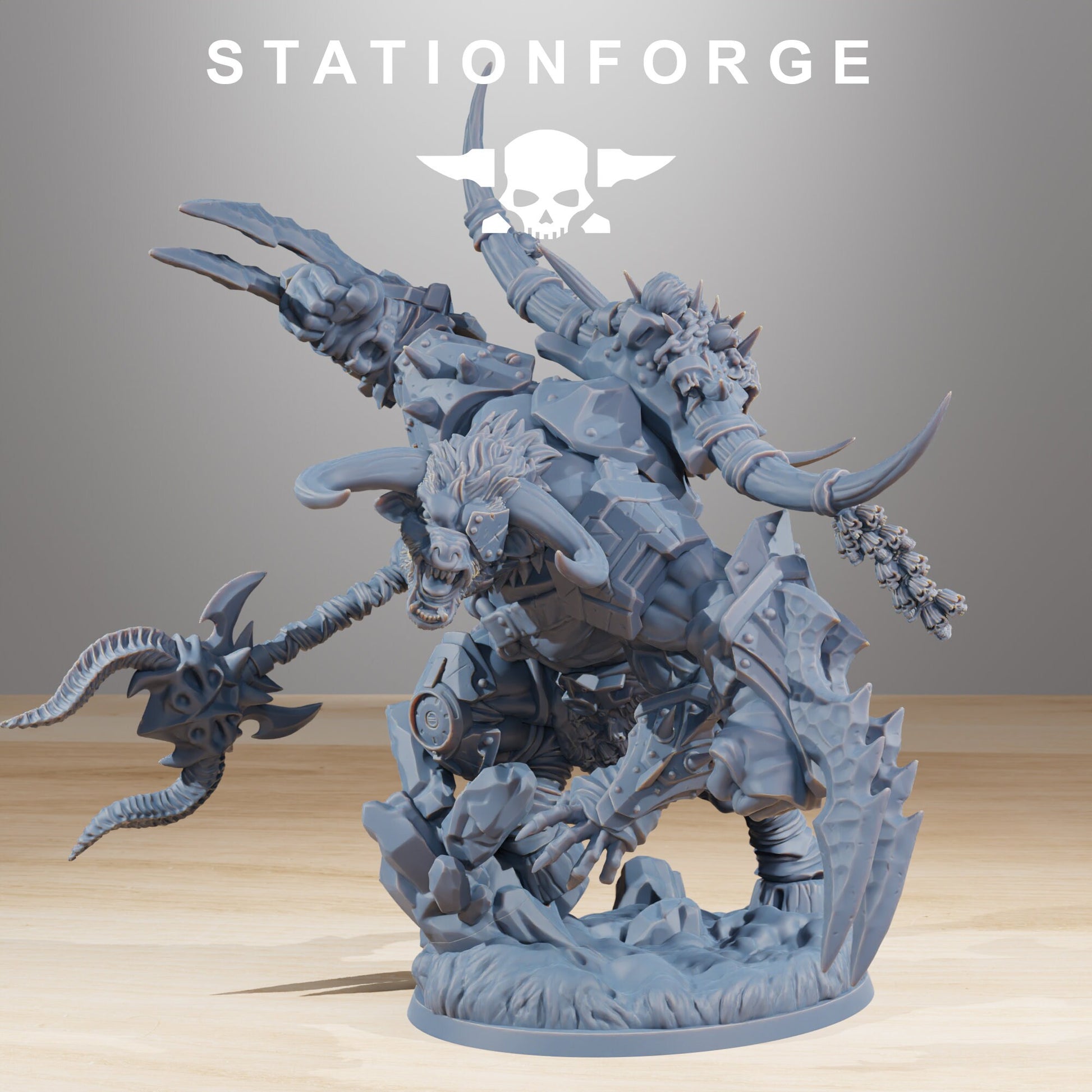 3D Printed Beast Boss by StationForge Miniatures – Last Hope Miniatures