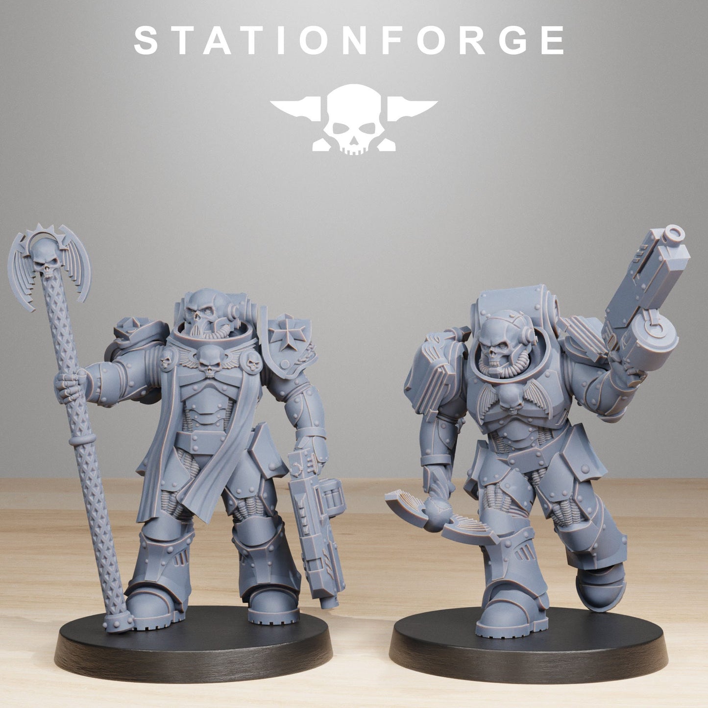 3D Printed Socratis Reverands by StationForge Miniatures