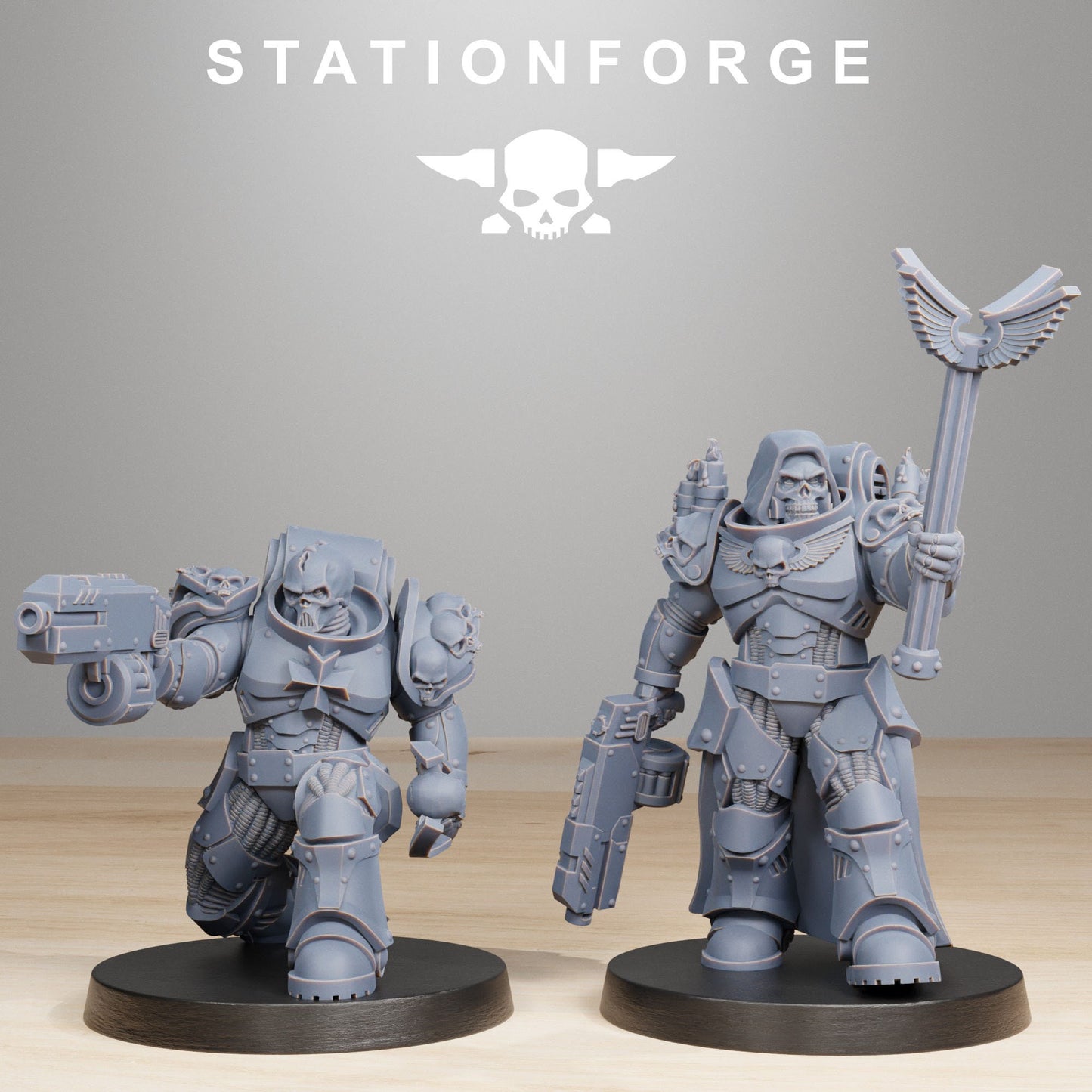 3D Printed Socratis Reverands by StationForge Miniatures