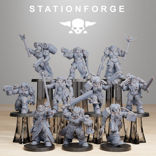 3D Printed Socratis Reverands by StationForge Miniatures