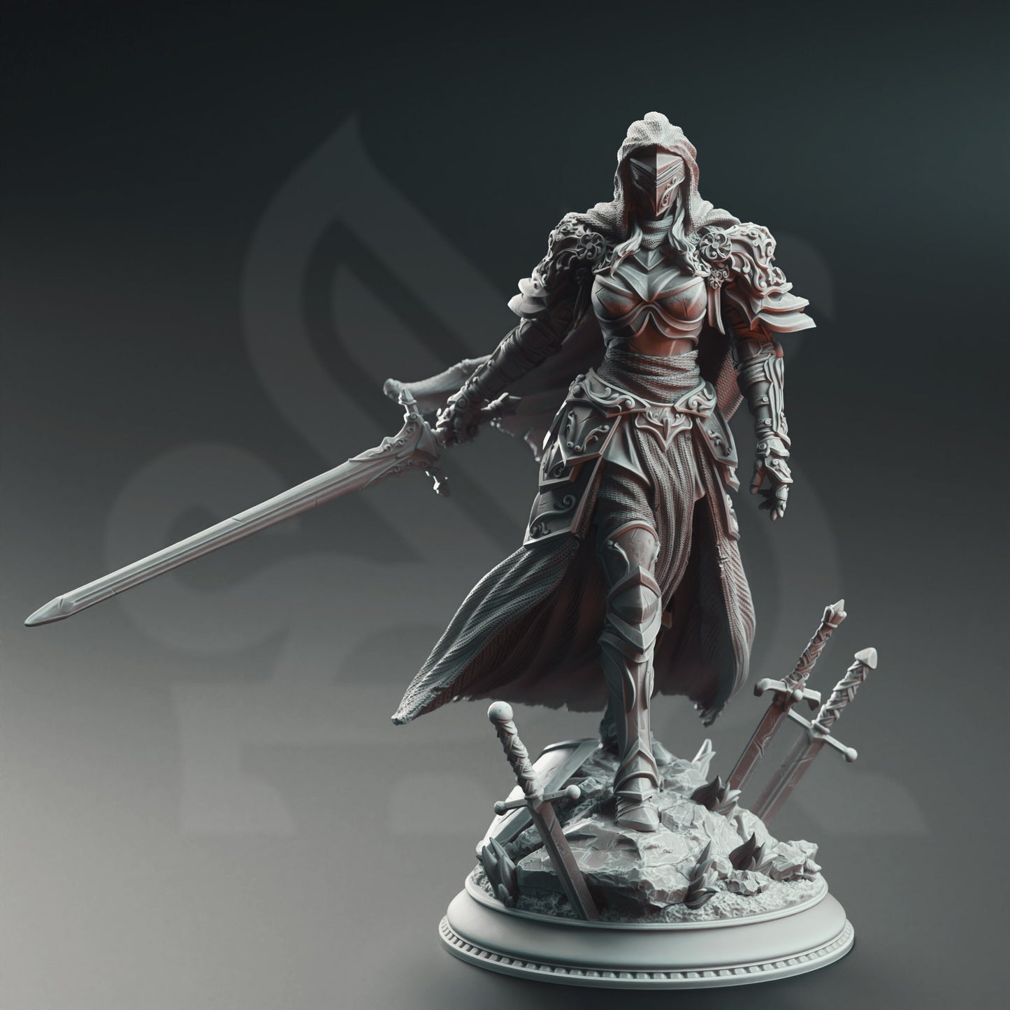 3D Printed Lydia the Merciless by DM Stash