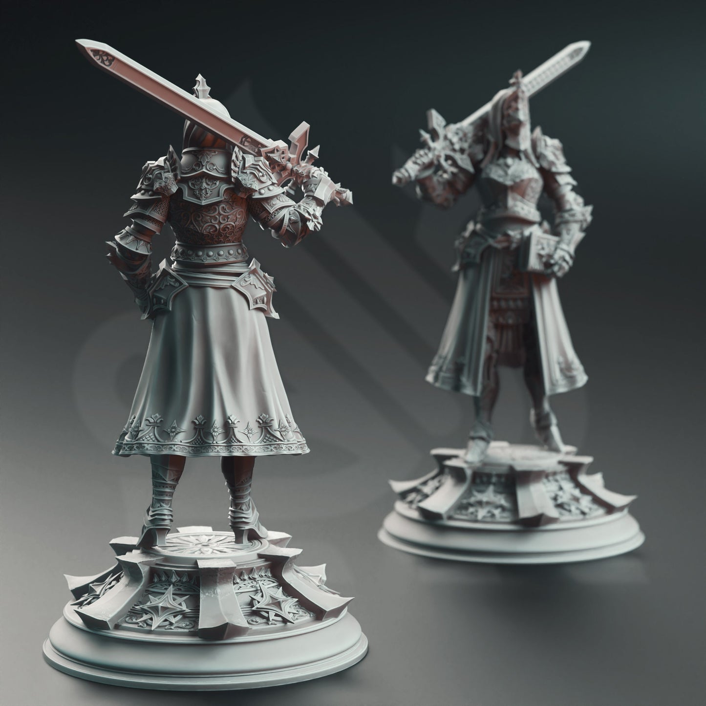 3D Printed Knight Inquisitor by DM Stash