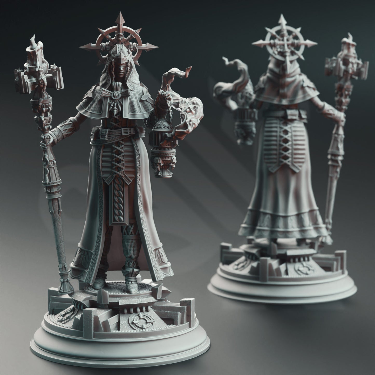 3D Printed Maiden Cleric by DM Stash