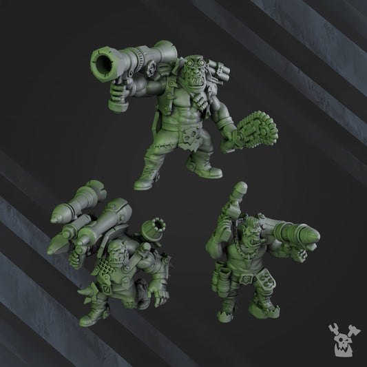 3d Printed Bazooka Boyz by DakkaDakka Miniatures