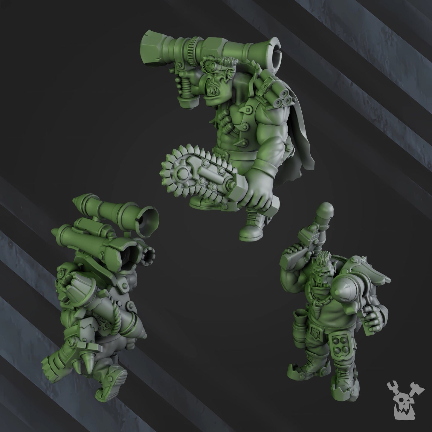 3d Printed Bazooka Boyz by DakkaDakka Miniatures